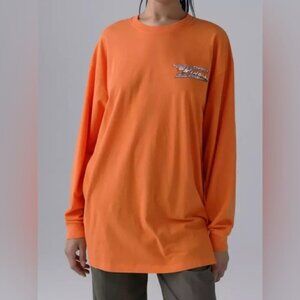 Urban Outfitters/Coney Island Picnic Draft Riders T-Shirt - Orange. Size: L/XL.